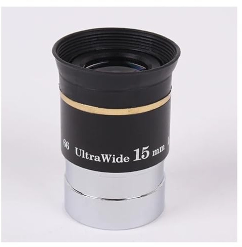 Accessoires pour télescopes Oculaires de télescope 1,25 68° Ultra Grand Angle 15 mm, for télescope astronomique