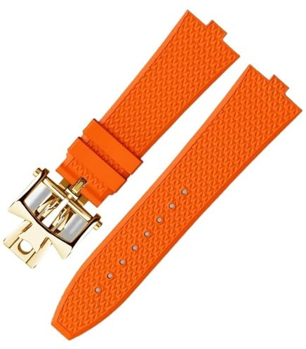 Bracelet de Montre en Caoutchouc fluoré Senior pour Bracelet de Montre 4500v 5500v 7900 vc Bouche Convexe 7mm Bracelet de Montres