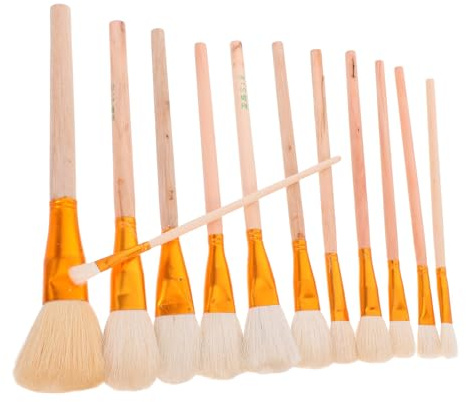 Yardenfun Lot de 12 Brosses Pollinisatrices Manuelles pour Jardinage Outil de Pollinisation des Fleurs et Légumes Réutilisable Ergonomique pour Plants Succulents Arbres Fruitiers et
