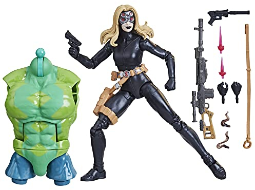 Marvel Hasbro Legends Series, Black Widow Yelena Belova, Classic Comic, Action Figure collezionabile per Adulti da 15 cm, Multi, F6614