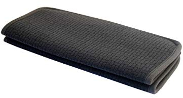 XL Premium Microfibre Dish Drying Mat / Board / Drainer - 40x70cm - 180GSM : Reversible, Highly Absorbent, Super Soft & Quick Drying (Dark Grey)