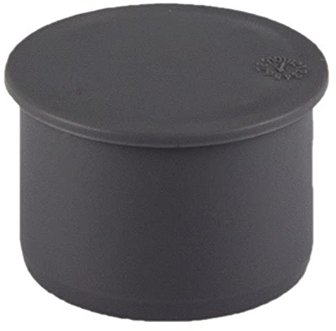 HT Stopfen für Muffen von Rohr Außendurchmesser 160mm 16cm DN160 DN150 Kanalrohr Abwasser Abfluss Leitung Lüftung Kunststoff PP grau End Stück Deckel Kappe Blind Verschluß Abschluß