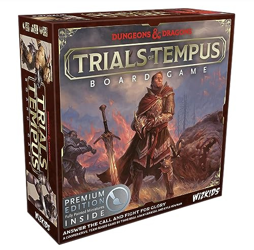 WizKids Dungeons and Dragons Premium Edition Trials of Tempus Brettspiel für 2-8 Spieler