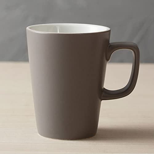 Juego de té de cerámica oriental, taza de café de cerámica, taza de café de porcelana, taza de cerámica for café, leche, té de capuchino, taza de café de té con leche con asa, for oficina y hogar (col