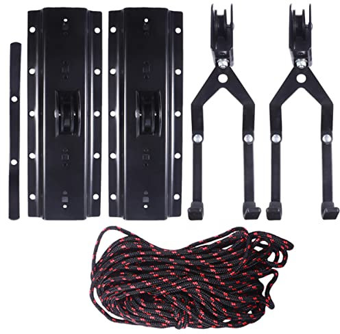 SUPVOX Wall Mount Bike Hoist Ceiling Storage Rack Hanging Rack for Garage Wall Bike