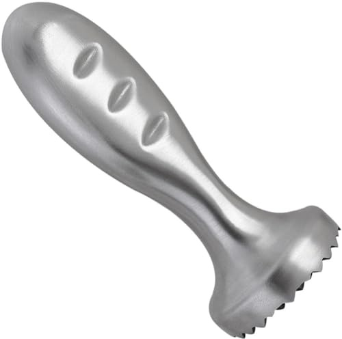 Vobumix Meat Tenderizer Stainless Steel Meat Hammer Portable Meat Pressing Heavy Duty Meat Mallet Kitchen Restaurant Steak Hammer