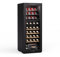 KLARSTEIN Bovella 36 duo+ vinoteca - 36 botellas, 2 zonas, 5-18°c, control táctil, iluminación led, protección uv, independiente, nevera vinos