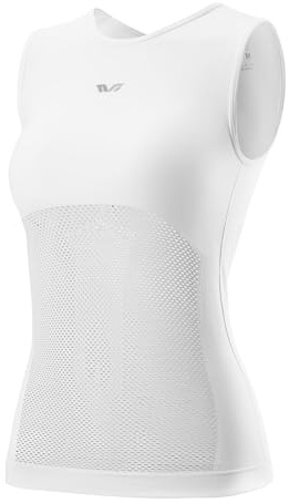 ROCKBROS TVI Damen Radunterhemd Ärmellos Atmungsaktiv Elastisch | Radsport Unterwäsche, Fahrradshirt, Schnelltrocknend, für MTB Fahrrad Wandern Fitness