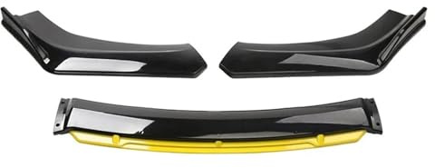 Paraurti Anteriore Paraurti Anteriore Universale Per Auto Kit Carrozzeria Per Labbro Anteriore Spoiler Anteriore Diffusore Accessori Per Auto Ricambi Auto Spoiler Paraurti Anteriore(Black)