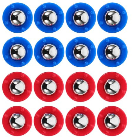 Abaodam 40 Piezas Accesorios De Mesa De Bolas Rodantes Divertidas para Mesa Discos De Tejo para Interiores para Tejo