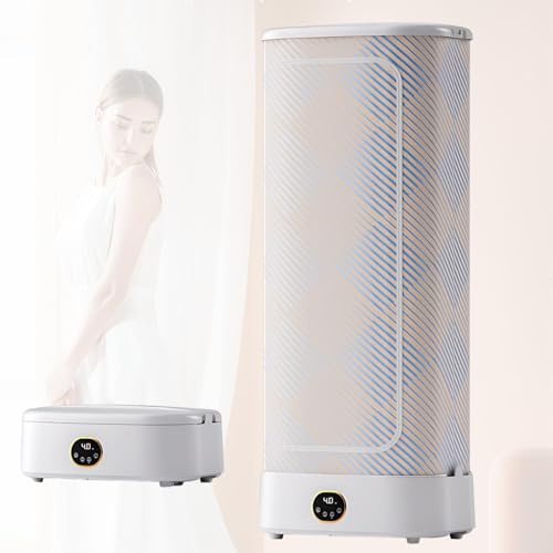Plancha De Vapor Vertical Eléctrica, Secadora De Vapor Para Colgar Ropa De 1000 W, Pantalla Táctil, Secadora De Ropa Plegable Portátil, Elimina Las Arrugas Rápidamente