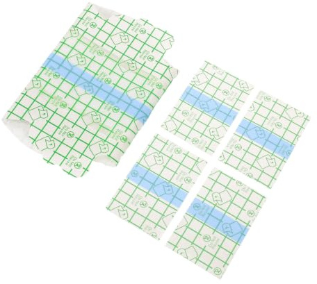 Protectores Diarios Impermeables para Mujer 5 Juegos Pu Film | Parches Íntimos Discretos, Envoltorio Individual Portátil, Uso en Natación y Playa