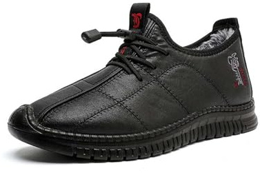 Botas de Invierno Gruesas y acogedoras para climas fríos, Calzado para Interiores y Exteriores con Doble Aislamiento, Hombre, Antideslizantes y Suaves