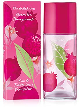 Elizabeth Arden, Green Tea Pomegranate, Eau de Toilette Spray Vaporisateur, Senteur Fraîche et Fruitée, 50 ml