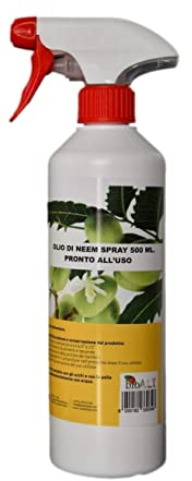 Olio di Neem bioA.L.T Pronto all’uso Efficace Naturale per Piante ornamentali Alberi da frutto e Ortaggi Contro ogni Avversità del Terreno come Afidi Cimici e Insetti Infestanti