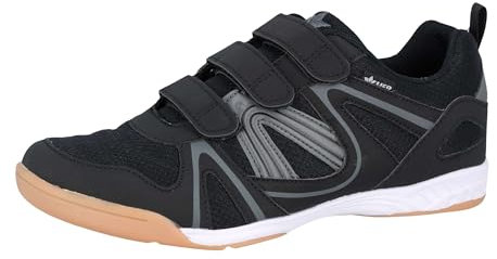 Lico Unisex Fit Indoor V Hallenturnschuh, schwarz grau, 36 EU
