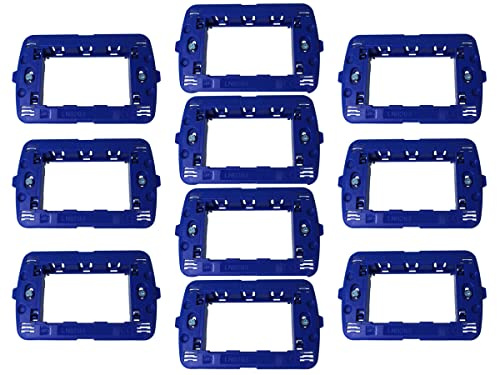 10 PCS Supporto 503 Compatibile Con Bticino Living Light, Supporto Telaio Per Scatola Incasso 503