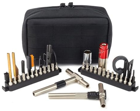 Fix It Sticks The Works Maintenance Kit with All-in-One Torque Driver and T-Way Wrench + Locking Ratcheting T-Way Wrench