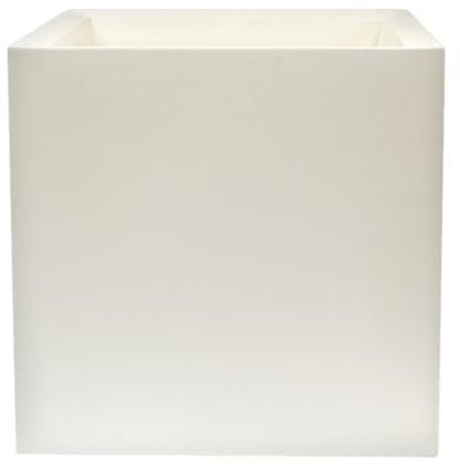 WELL HOME MOBILIARIO & DECORACIÓN Maceta Modelo Cubo Dan-i 95L Blanco
