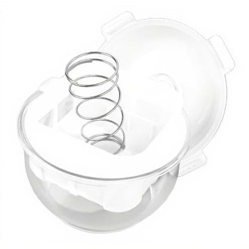 Joghurtbereiter, Transparenter Runder Molke-Trenner mit Ultrafeinem Siebkorb für Hausgemachten Griechischen Joghurt