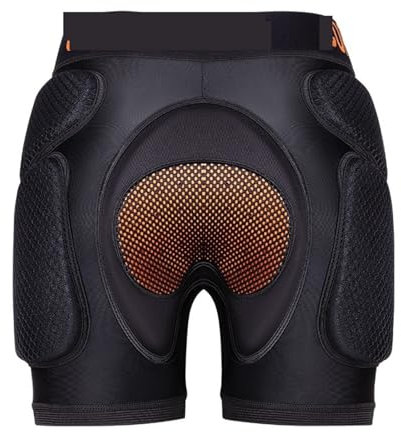 GSJNHY Gepolsterte Ski Schutzhosen Kinder Schutz Hüftpolster Skifahren Snowboard Schutz Shorts Drop Widerstand Rollschuh Gesäß Pad Hosen Protecter(Hip pad only,M(120cm))