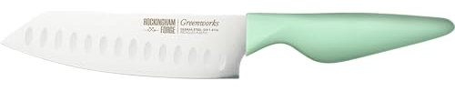 Rockingham Forge Coltello Santoku Greenworks 16 cm, verde