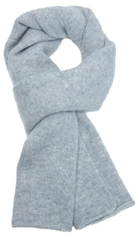 Damen Strickschal Wollschal Kaschmir Schals Warm Weich Solide Schalldämpfer, Hellgrau 9, Einheitsgröße