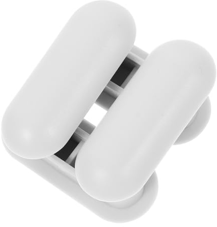SOPOTUTU 4pcs Tampons de Protection en Plastique pour Abattant WC Autocollants Anti-Collision pour Couvercle de Toilette Silencieux Utilisation en Écoles et Hôpitaux