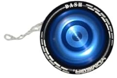 Yomega Dash Yoyo – Pro Aluminium-Metall, nicht reagierendes Yoyo mit Kugellager in C-Größe für fortgeschrittene Jojo-Tricks + extra 5 Saiten + Handschuh + Tasche + Stanzform