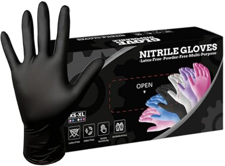 Gants de nettoyage ménagers – Lot de 100 gants jetables pour colorer les cheveux, couverture de protection en plastique, nettoyage dans le salon, la cuisine, l'hygiène quotidienne | Multi-usage