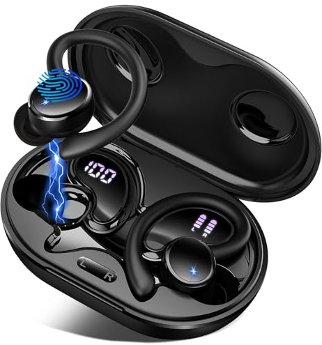 Matast 2026 Nueva Auriculares Bluetooth 5.4 HiFi Estéreo, 50H Cascos Inalambricos Bluetooth con Cancelacion Ruido ENC,IP7 Impermeable Cascos