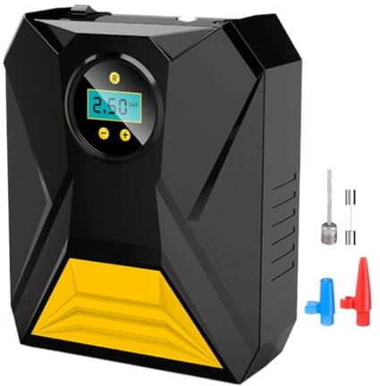 Kabelloses elektrisches Manometer für Reifenfüller | Luftpumpe für Autoreifen für Autoreifen, Fahrrad, Motorrad, Fahrrad, Bälle, Automobilrad, Autoradaufpumpe, tragbare Luft