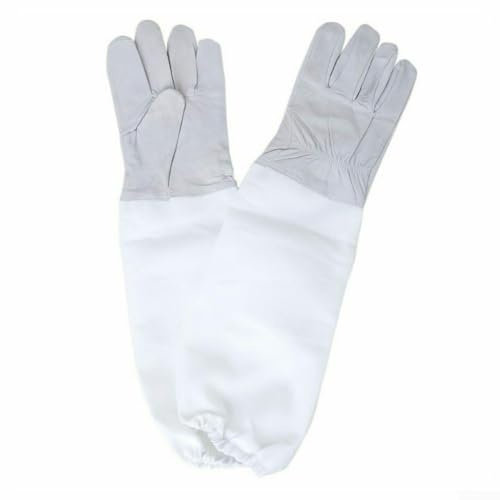 Imkerhandschuhe Ziegenleder Langarm Atmungsaktiv(XL)