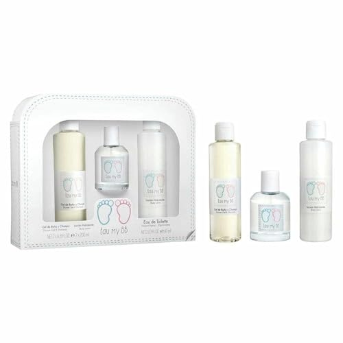Eau My BB Eau My BB for Kids – 3-teiliges Geschenkset mit Eau de Senteur Eau de Senteur Cologne Spray, 200 ml Dusche.
