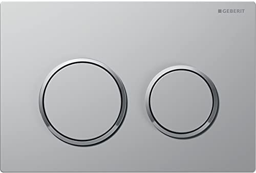 Omega20 2-Tasten Chrom OP/Glänzend mit Anti-Fingerabdruck-System
