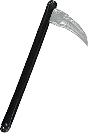 amscan 9918104 – Aufblasbare Sense für Erwachsene, Halloween, 60 cm