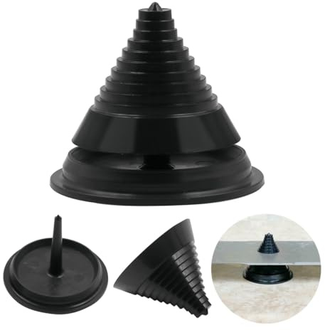 ZAAWUUT Lot de 4 équilibreurs de lames de tondeuse à gazon, équilibrages universels pour perceuse électrique, accessoires de tondeuse à gazon