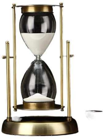 CTRSM Clessidra, Timer Clessidra, Timer Sabbia, Decorazione Clessidra da 60 Minuti, Grande Orologio Sabbia, Orologio Sabbia, Clessidra in Vetro da 1 Ora, Clessidra