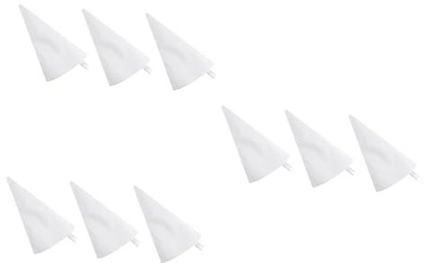 ULTECHNOVO 3 Set Sacchetti Di Cottura Al Forno Reale Borse Tasca Da Pasticcere Tasca Pasticcere Forniture Per Decorazioni Per Biscotti À Poche Tela Di Cotone Bianca 3 Pezzi*3