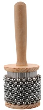 Toyvian Cabasa Strumento Percussione Giocattolo Musicale Per Ragazzo Ragazza Ragazza in Cabasa Giocattolo Percussione Portatile Di Piccole Dimensioni