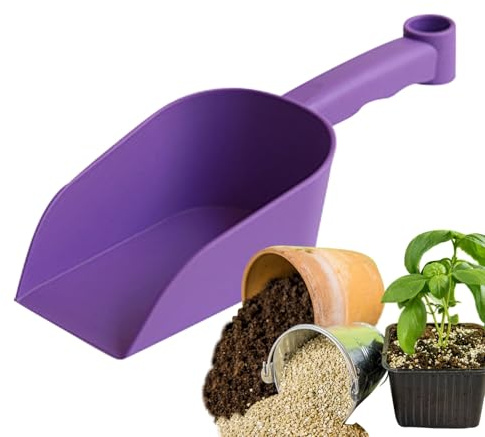 Pelle de jardin – Truelle manuelle légère pour jardinage | Outils à main de jardinage avec poignée ergonomique | Pelle large à main | Truelle de jardin pour plantation, transplantation, désherbage