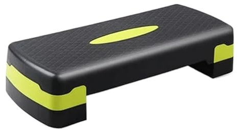 Aerobic Exercise Step Platform Plataforma de paso aeróbico ABS ajustable, tabla ejercicio for gimnasio en casa, entrenamiento físico(Green)