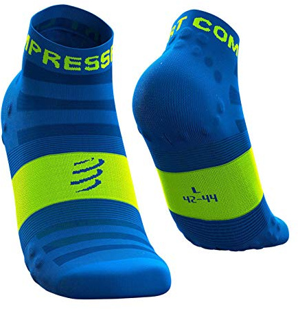 COMPRESSPORT - Calcetines para Correr PRS V3 Ultralight Run Low - Ultraligeros - Soporte óptimo, Alto Confort y Control de la Humedad - Carrera, Triatlón y Multiactividades
