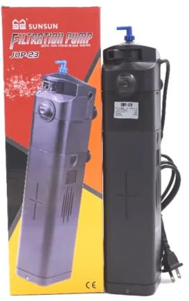 SUNSUN JUP-23 Aquarium Submersible Powerhead Filter with Sterilizer, 13-watt