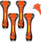 mizikuu 4 Piezas Martillo de Seguridad para Coche, 2 en 1 Rompe Cristales y Cinturones Cortador Cinturon de Seguridad Afilado para Martillo De Emergencia Kit de Rescate y Supervivencia con Silbato
