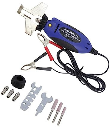 CAXUSD Electric Chain Sharpener Set Mini Grinding Tool for Hand-sharpening Wrench Whetstone Sharpening Stone