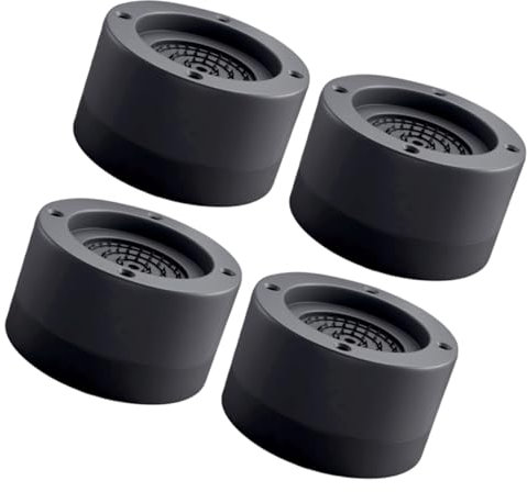 GETAJGHSD Waschmaschinenmatte Anti Vibrationsmatten Für Waschmaschinen Und Trockner Waschmaschinenunterlage Vibrationsdämpfende Füße rutschfeste Gummimatte Waschmaschinenstabilisator