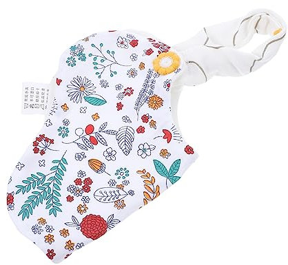 CIMAXIC 1stk Reisbeutel -bandana-lätzchen Mädchen Sabbern Lätzchen Für - Weiches Mit Schnappverschluss Entwöhnungs Zum Füttern Green Baumwolle