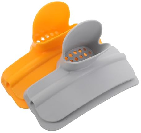 VERDANVERSE 2 Pezzi Imbuto Con Bordo Anti-Rovesciamento Imbuto Con Bordo Per Pentola Per Pentola Per Versare Zuppa