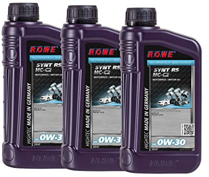 ROWE HIGHTEC SYNT RS SAE 0W-30 HC-C2, 3 Liter (3x1L), 20247